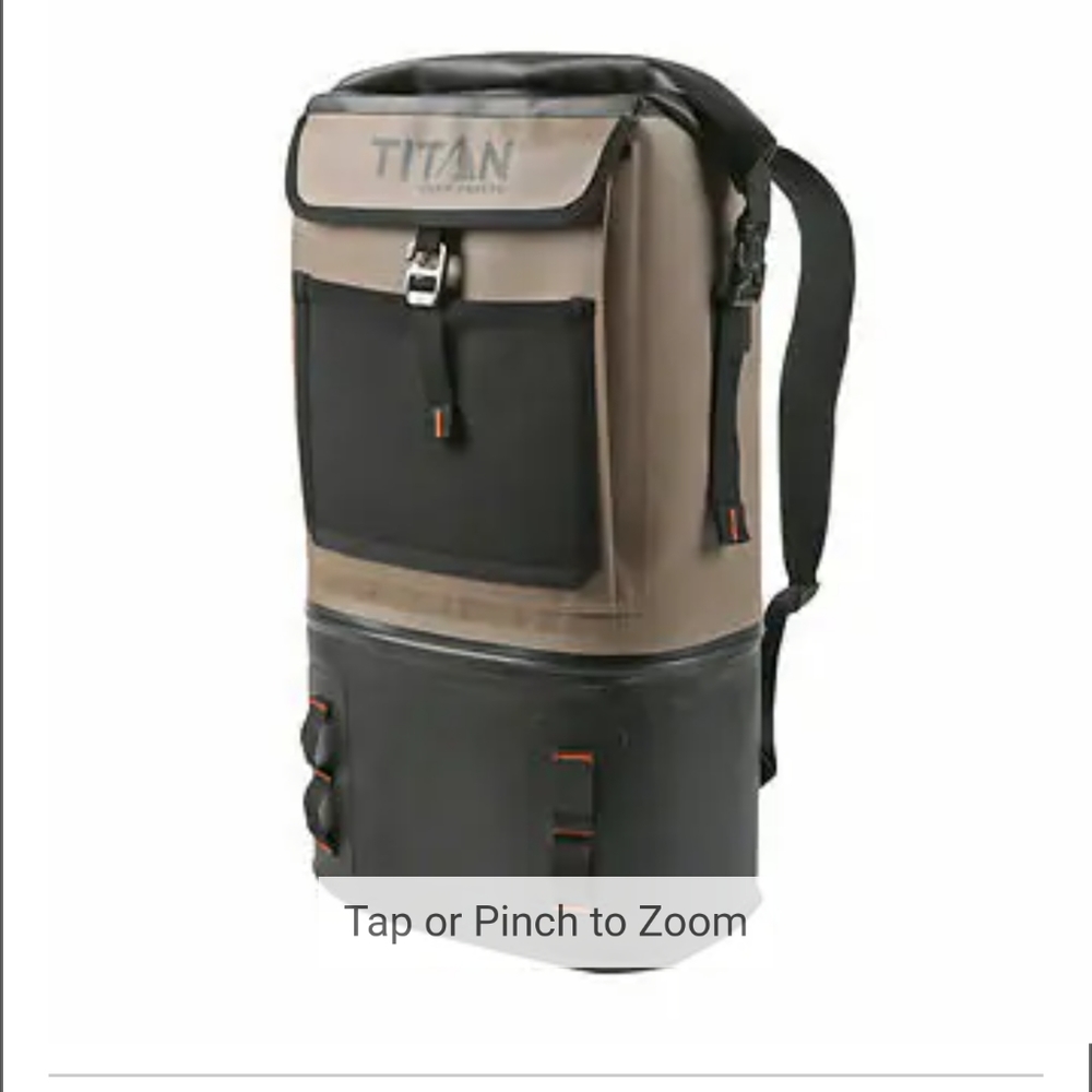 Titan Deep Freeze 24-can High Performance, Waterproof Backpack Cooler - Picture 1 of 6